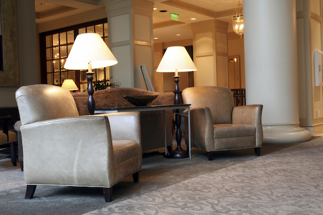 hotel lobby commercial cleaning service